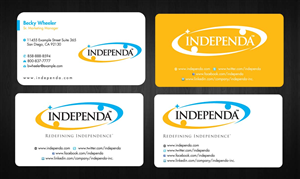 Business Card Design by Sbss for Independa | Design: #1376994