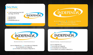Business Card Design by Sbss for Independa | Design: #1376995