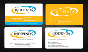 Business Card Design by Sbss for Independa | Design: #1376996