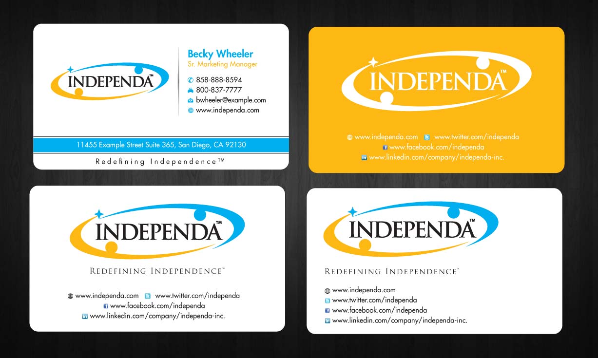Business Card Design by Sbss for Independa | Design #1377000