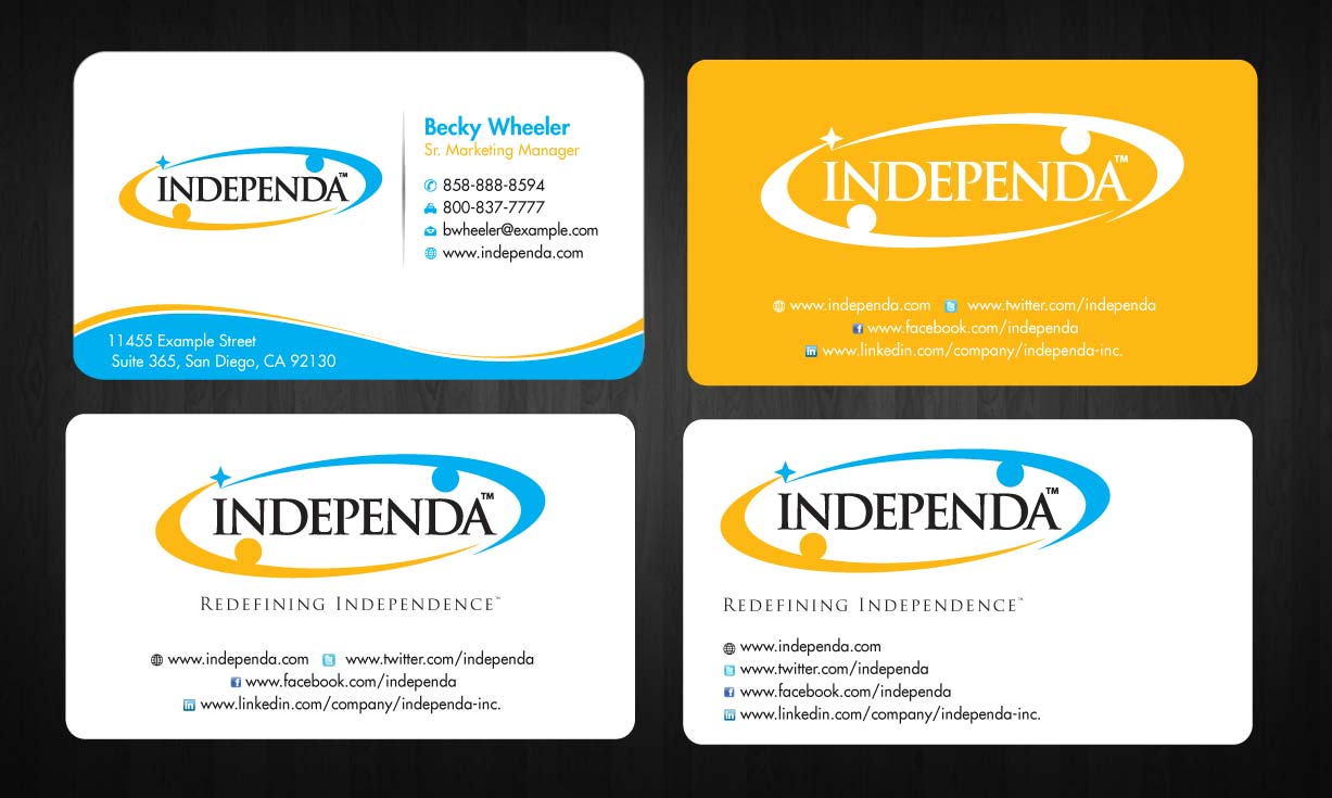 Business Card Design by Sbss for Independa | Design #1377002