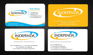 Business Card Design by Sbss for Independa | Design: #1377002
