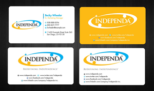 Business Card Design by Sbss for Independa | Design: #1377008