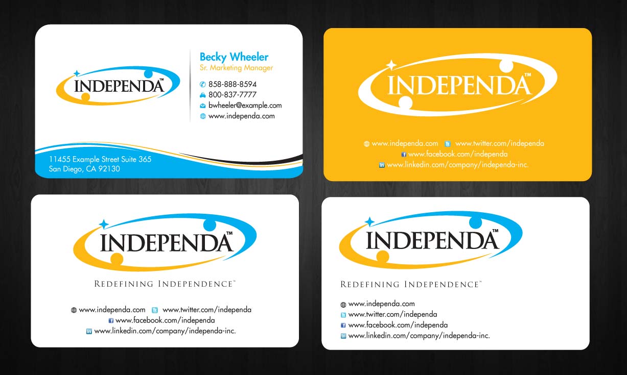 Business Card Design by Sbss for Independa | Design #1377011