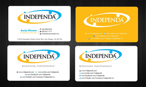 Business Card Design by Sbss for Independa | Design: #1377013