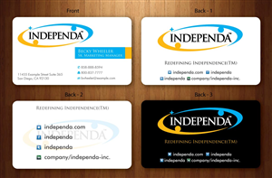 Business Card Design by Sbss for Independa | Design: #1377028