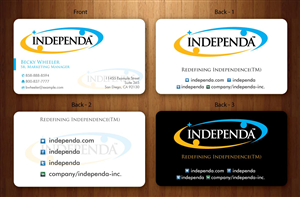 Business Card Design by Sbss for Independa | Design: #1377044