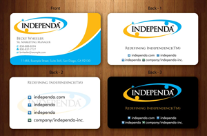 Business Card Design by Sbss for Independa | Design: #1377054