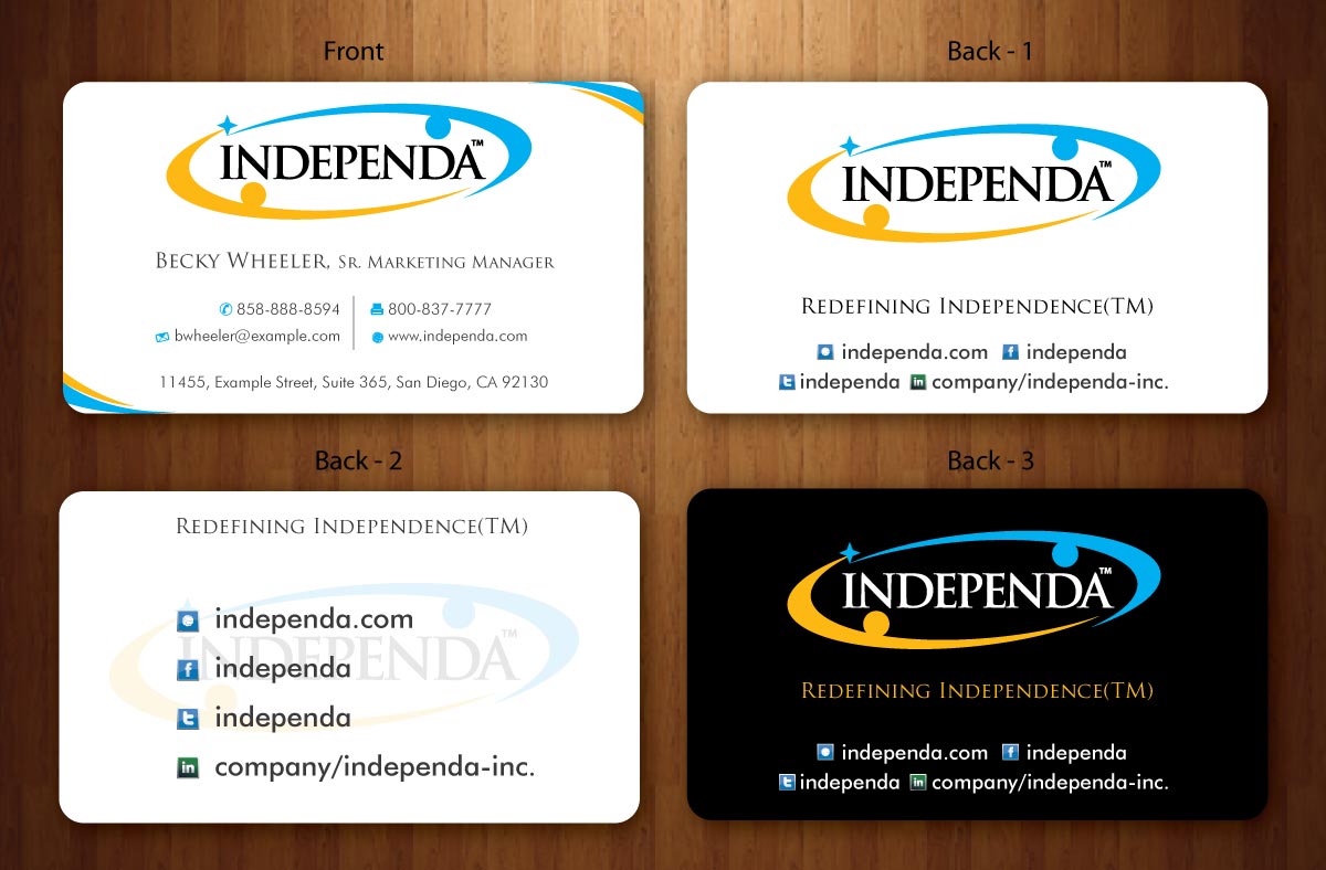Business Card Design by Sbss for Independa | Design #1377059