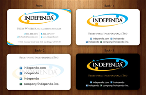 Business Card Design by Sbss for Independa | Design: #1377059