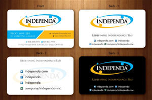 Business Card Design by Sbss for Independa | Design: #1377064