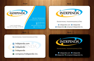 Business Card Design by Sbss for Independa | Design: #1377068