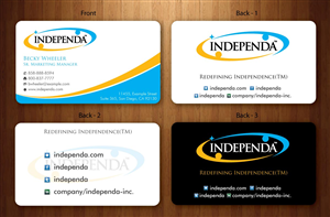 Business Card Design by Sbss for Independa | Design: #1377078