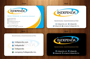 Business Card Design by Sbss for Independa | Design: #1377082