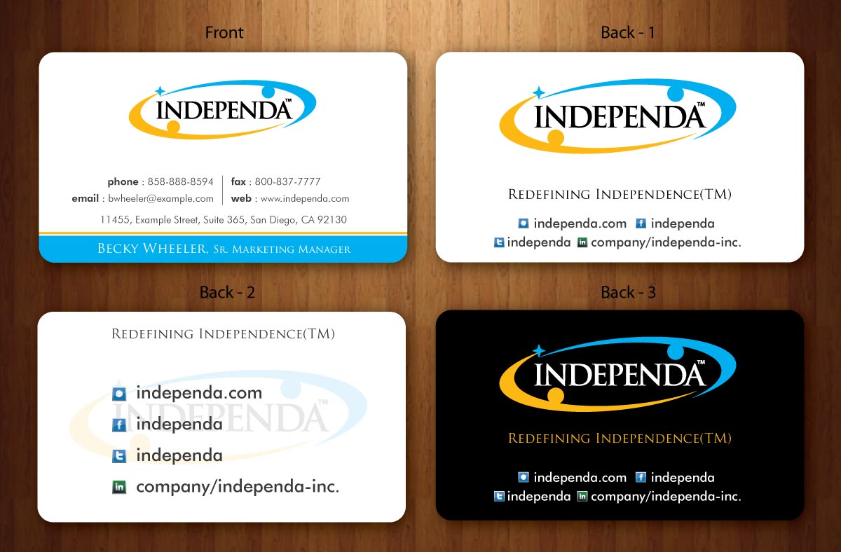 Business Card Design by Sbss for Independa | Design #1377093
