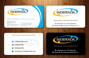 Business Card Design by Sbss for Independa | Design: #1377098