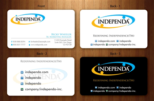 Business Card Design by Sbss for Independa | Design: #1377101