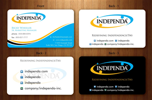 Business Card Design by Sbss for Independa | Design: #1377104