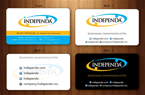 Business Card Design by Sbss for Independa | Design: #1377107