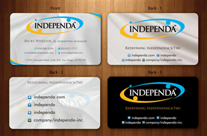 Business Card Design by Sbss for Independa | Design: #1377182