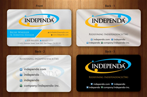 Business Card Design by Sbss for Independa | Design: #1377183