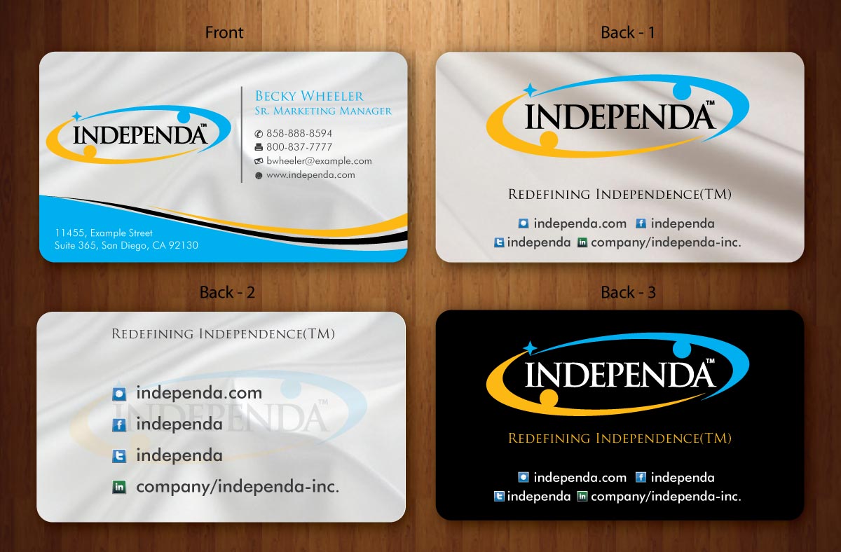 Business Card Design by Sbss for Independa | Design #1377190
