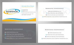 Business Card Design by Sbss for Independa | Design: #1381757