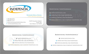 Business Card Design by Sbss for Independa | Design: #1381774