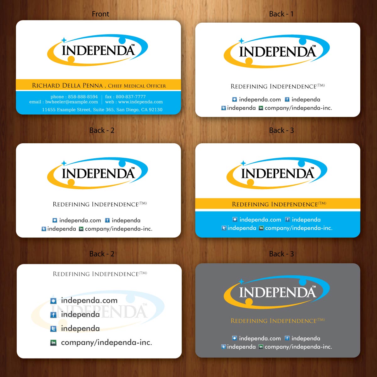 Business Card Design by Sbss for Independa | Design #1382346