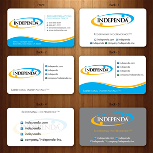 Business Card Design by Sbss for Independa | Design: #1382361