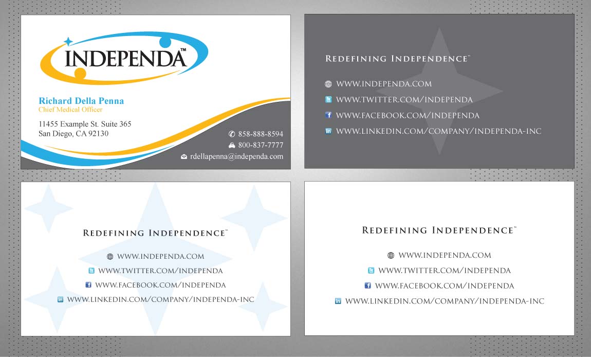 Design de Carte de Visite par Sbss pour Independa | Design #1382424