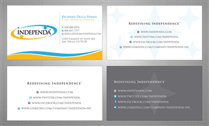 Business Card Design by Sbss for Independa | Design: #1382436