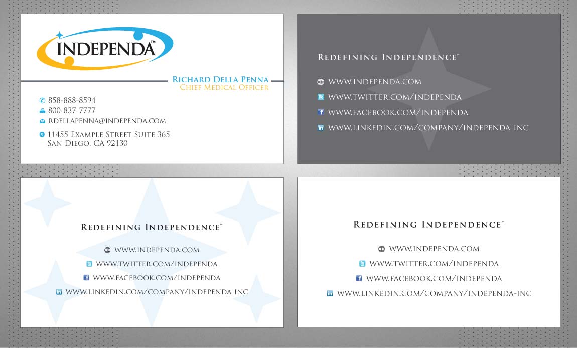 Business Card Design by Sbss for Independa | Design #1382441