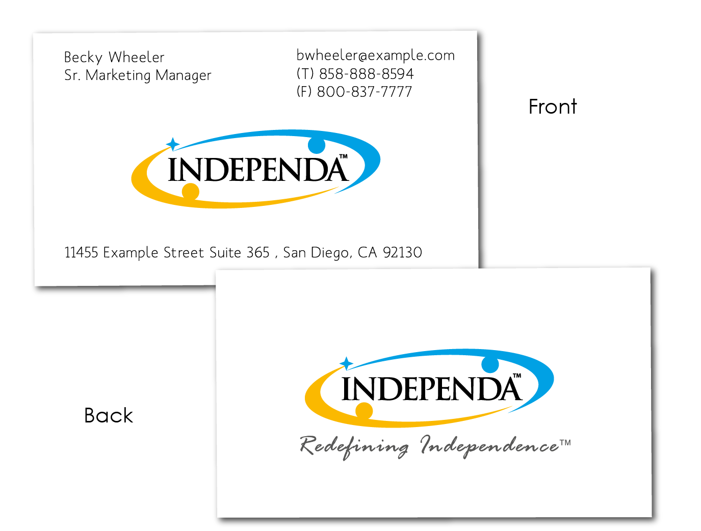 Business Card Design by Pv_999 for Independa | Design #1375774