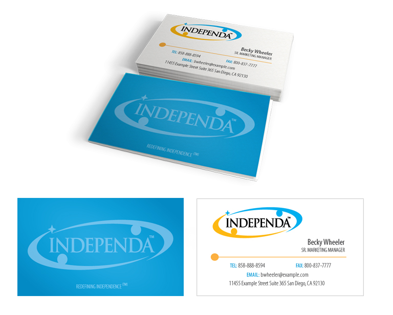 Diseño de Tarjeta de Presentación por nd DESIGN MEDIA para Independa | Diseño #1375519