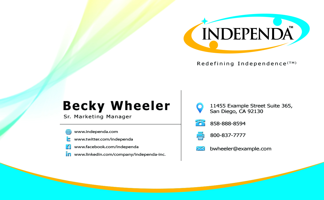 Business Card Design by GraphicSolver for Independa | Design #1381007