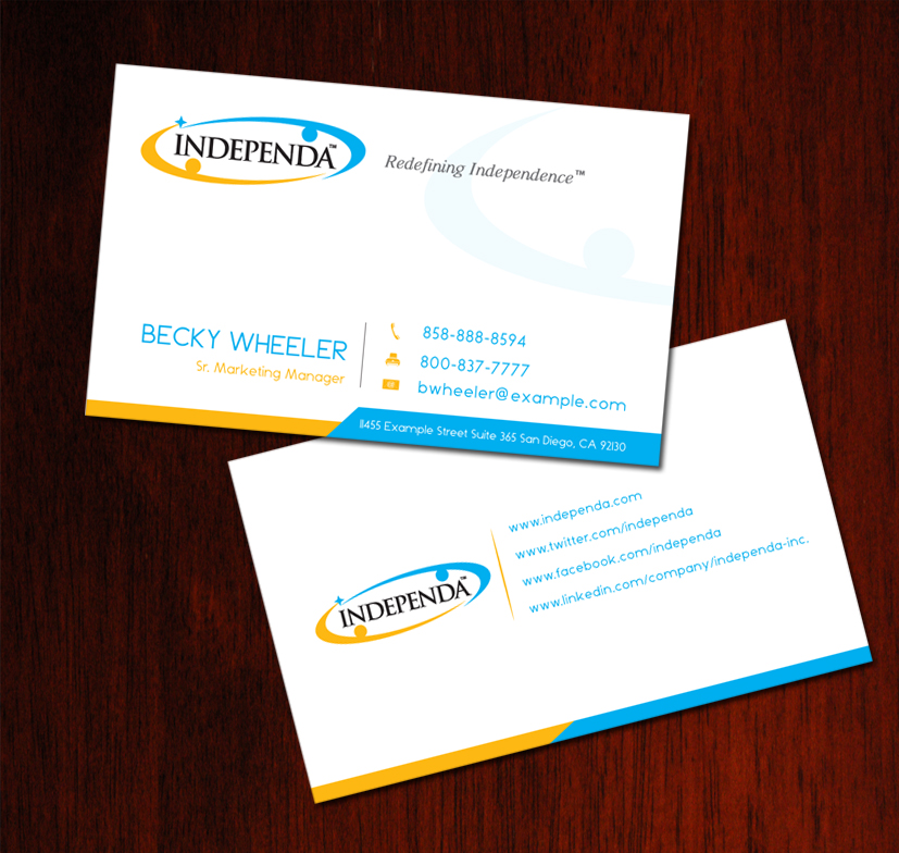 Business Card Design by suzirashid for Independa | Design #1375554