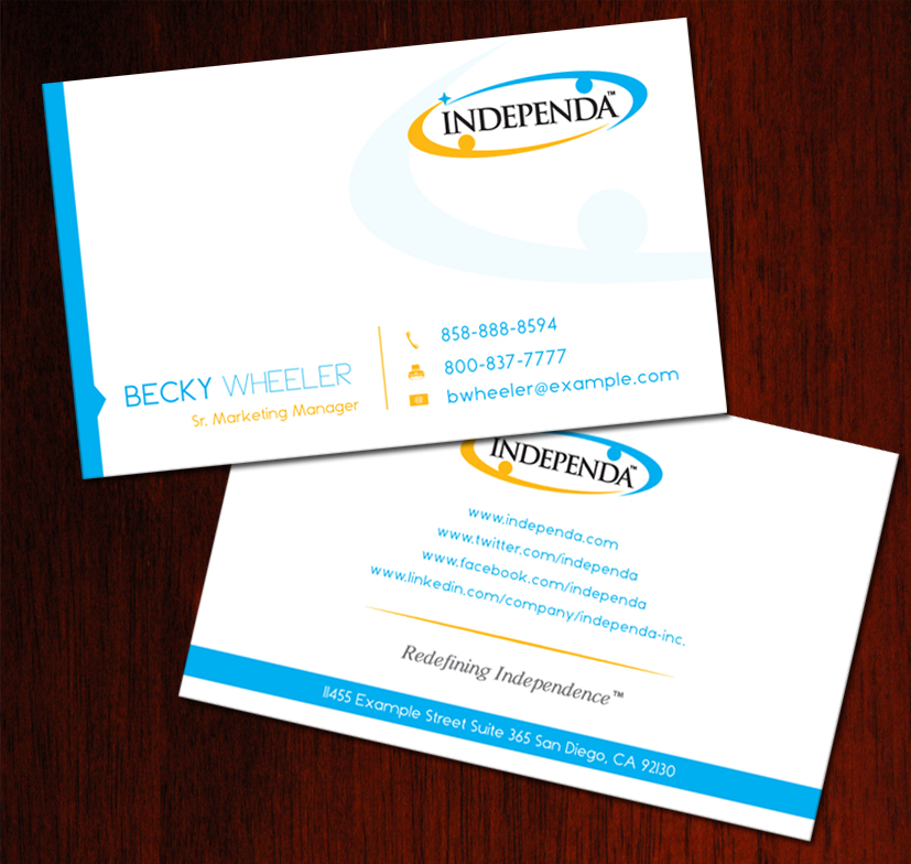 Design de Carte de Visite par suzirashid pour Independa | Design #1375570