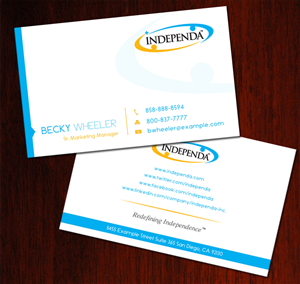 Business Card Design by suzirashid for Independa | Design: #1375570