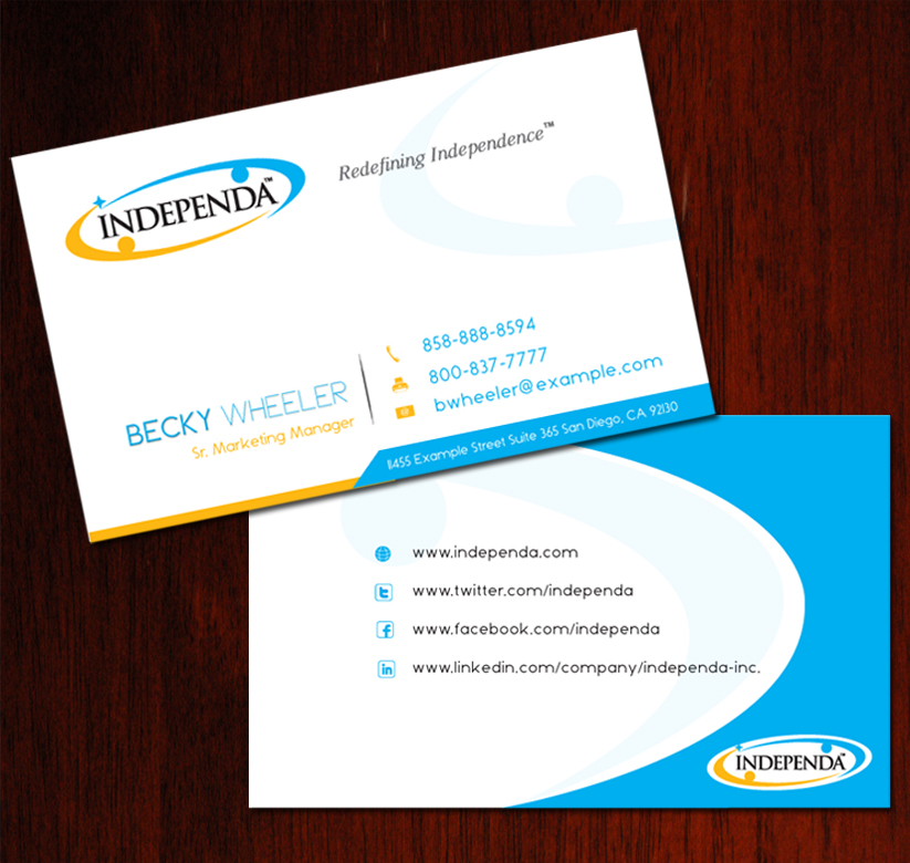 Business Card Design by suzirashid for Independa | Design #1376035