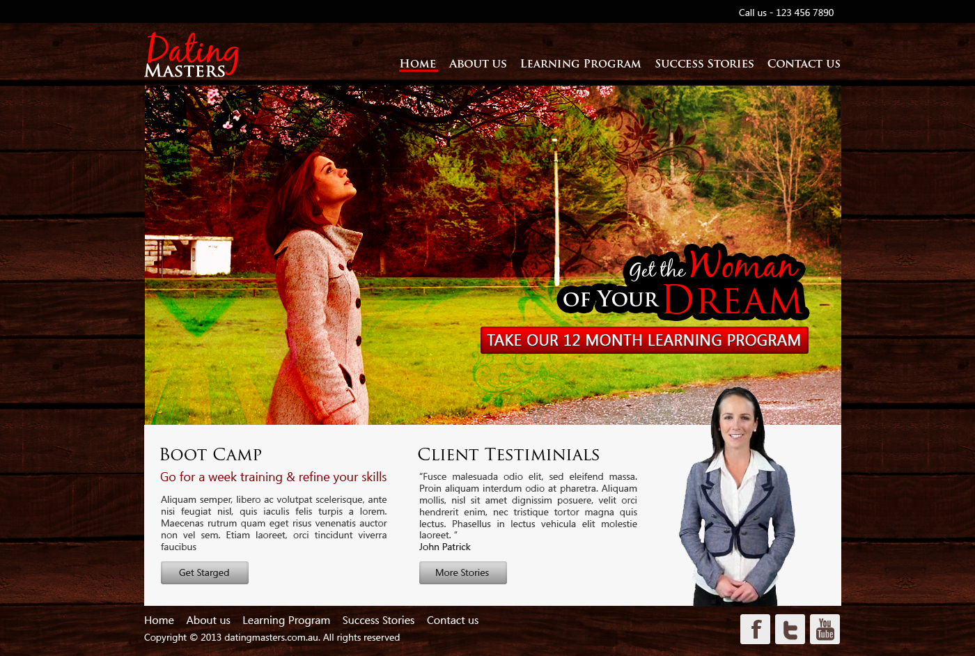 Web Design by SJ for this project | Design #1380835