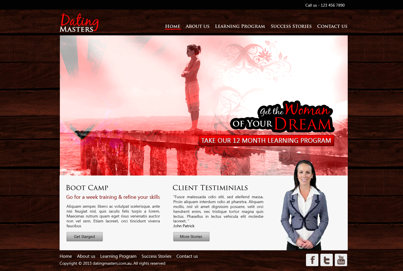 Web Design by SJ for this project | Design #1380840