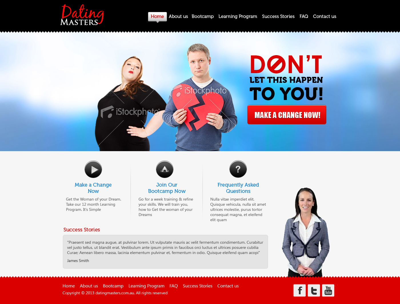 Web Design by SJ for this project | Design #1405296