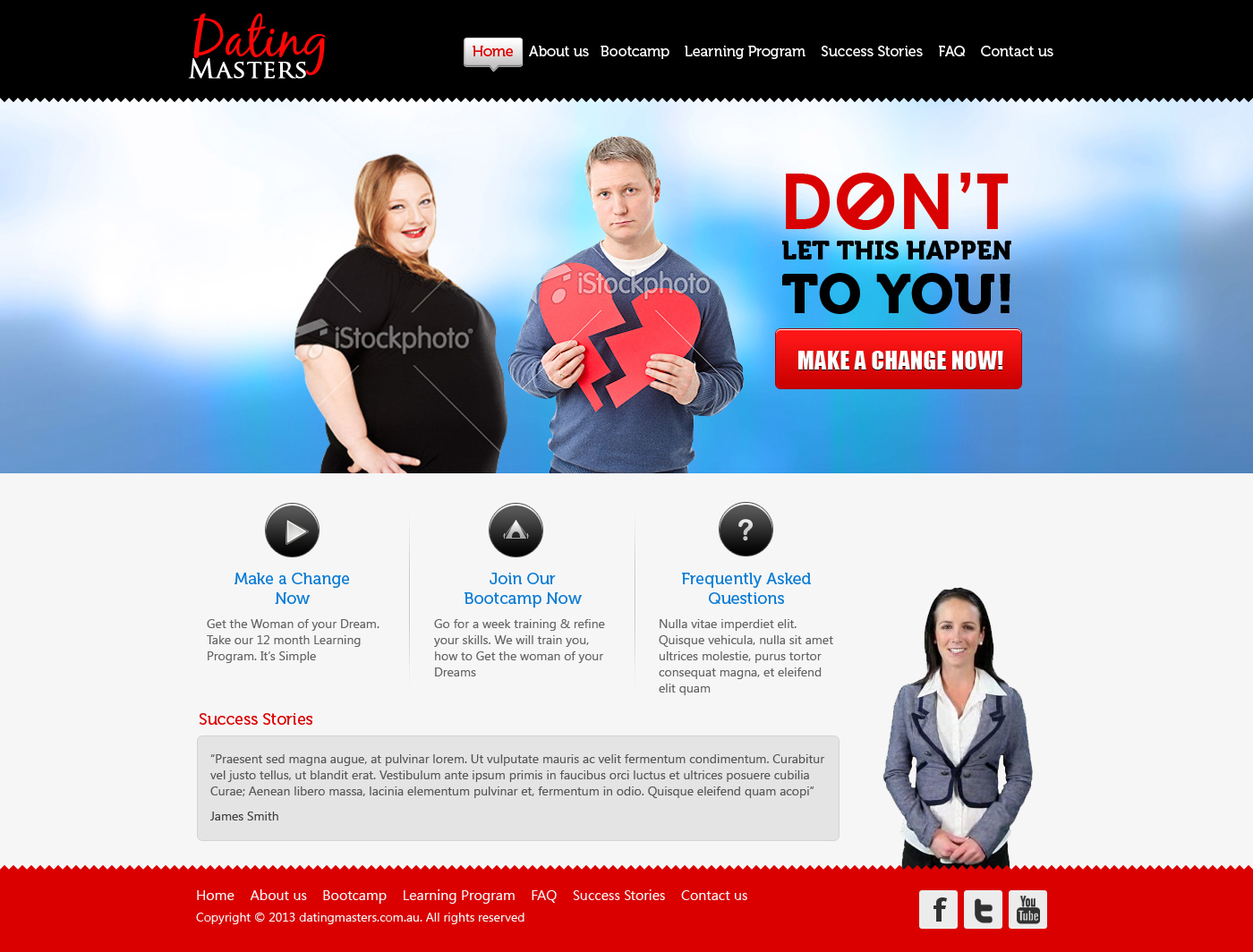 Web Design by SJ for this project | Design #1405300