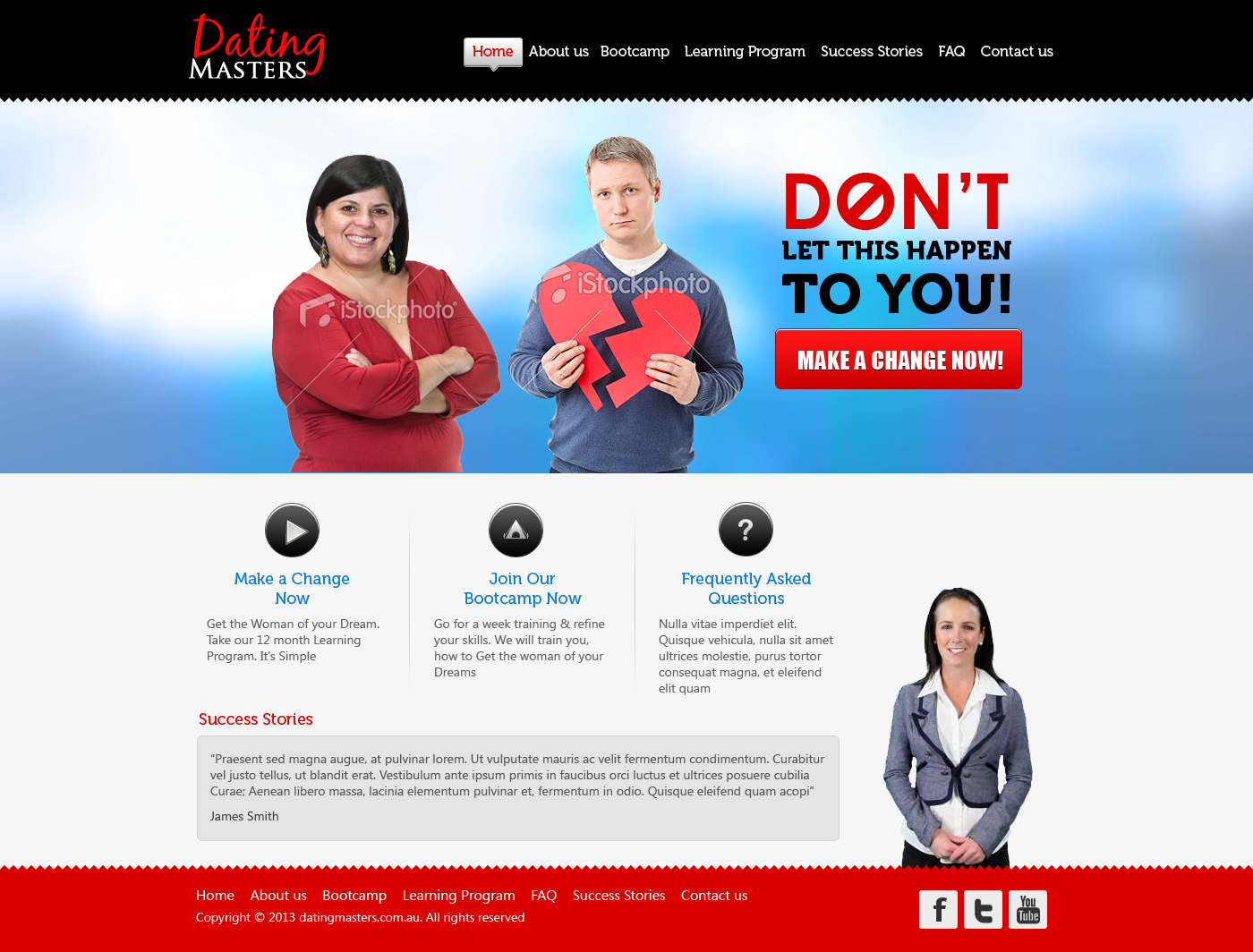 Web Design by SJ for this project | Design #1405329