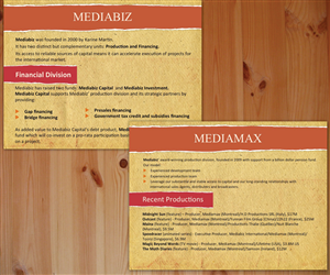 PowerPoint Design by eayeri for Dangerous Dust Productions | Design: #4923312