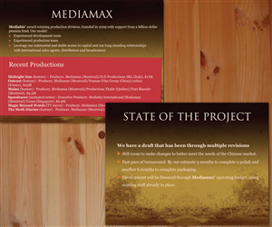PowerPoint Design by eayeri for Dangerous Dust Productions | Design: #4929064