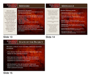 PowerPoint Design by OMSPlus Creative Solutions for Dangerous Dust Productions | Design: #4897398