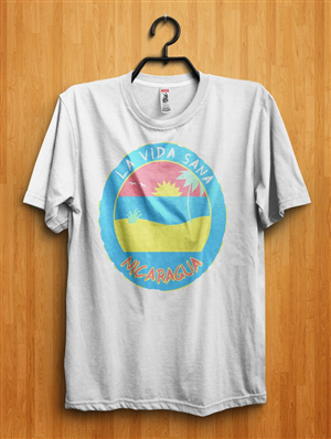Nicaragua - La vida sana | T-Shirt-Design von db1404