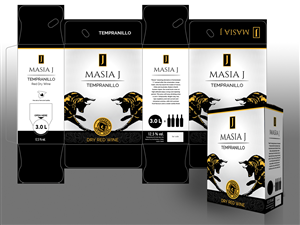 Bag in Box Spanish Wine needs new a modern and classy look to the packaging | Verpackungs-Design von MilM